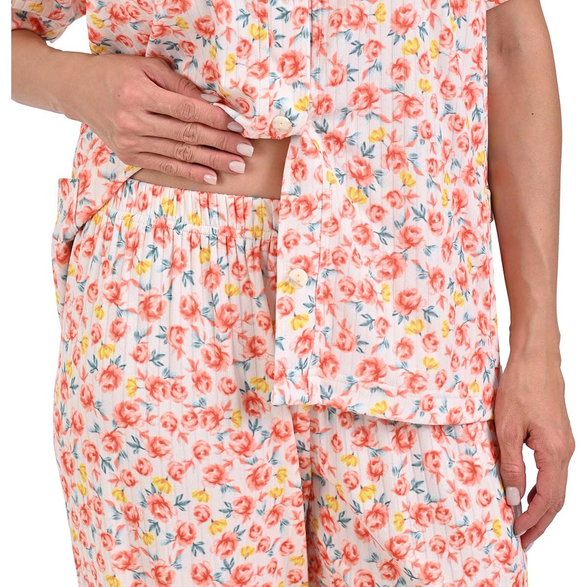 Pijama de Manga Corta Y Pantalón Night Stars para Mujer