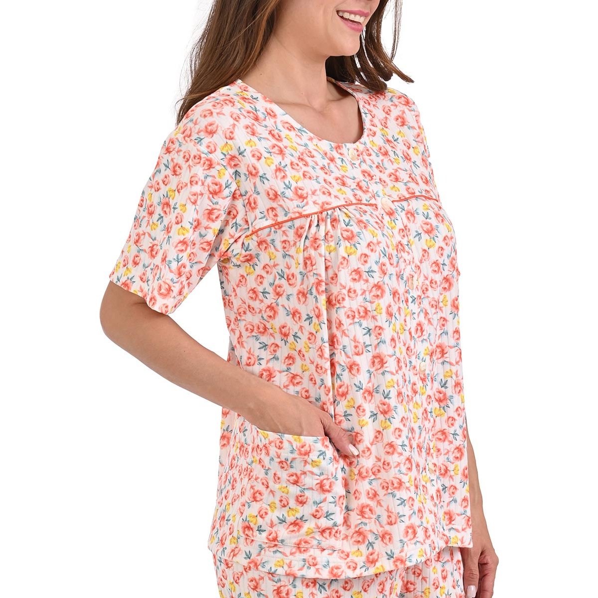 Pijama de Manga Corta Y Pantalón Night Stars para Mujer