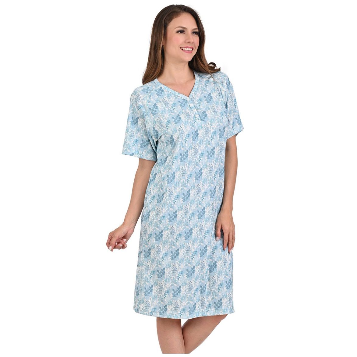 Bata de Manga Corta Night Stars para Mujer