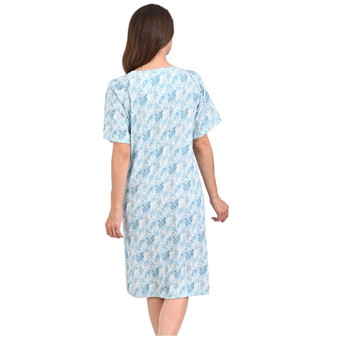 Camisón de Algodón con Manga Corta Night Stars para Mujer