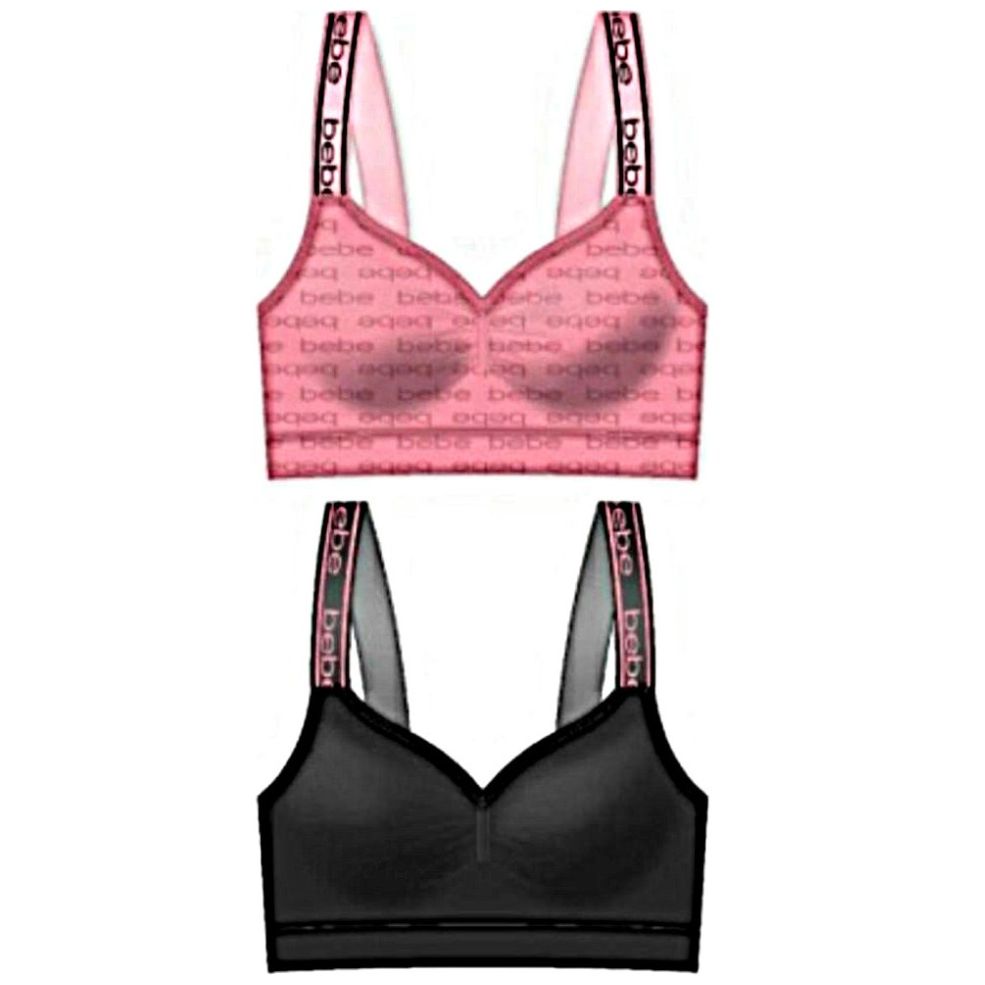 2 Pack Brasier Top Liso con Copa Y Tirantes Bebe