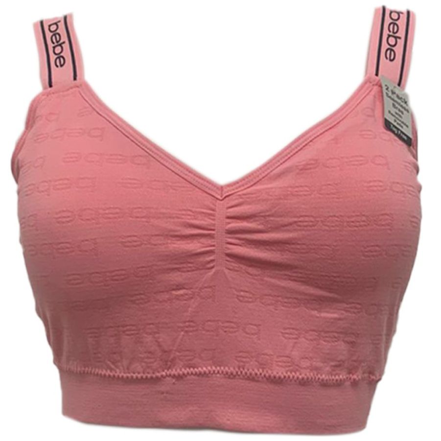 2 Pack Brasier Top Liso con Copa Y Tirantes Bebe