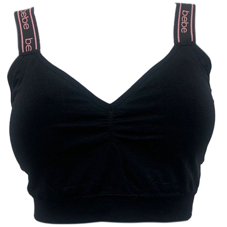2 Pack Brasier Top Liso con Copa Y Tirantes Bebe