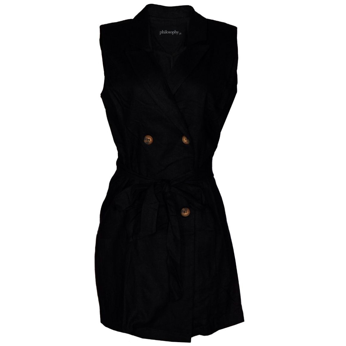 Vestido Corto con Frente Cruzado para Mujer Philosophy