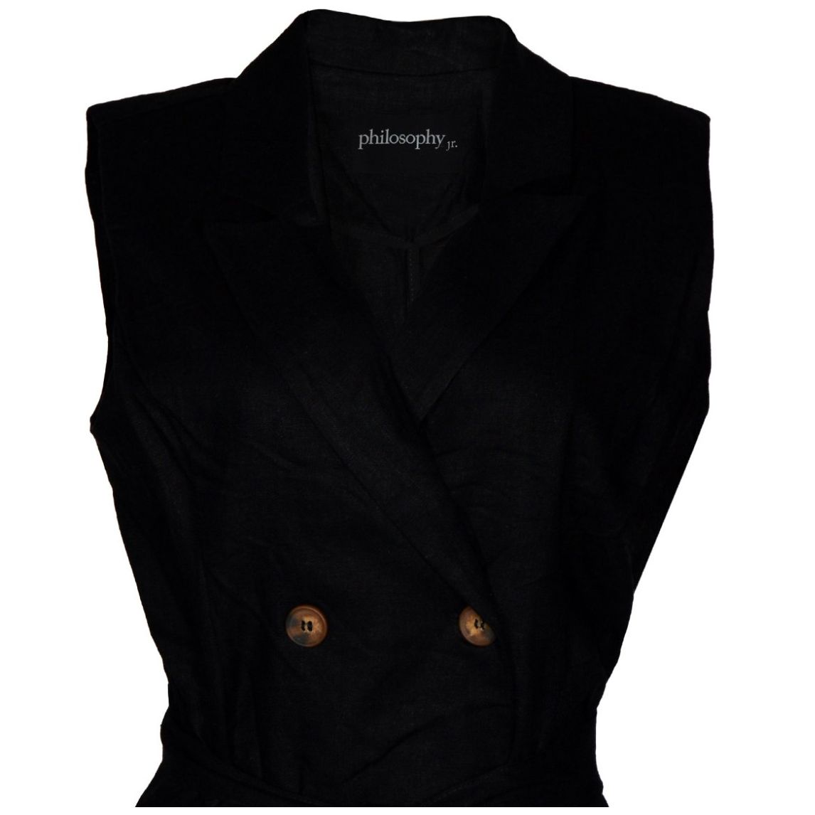 Vestido Corto con Frente Cruzado para Mujer Philosophy