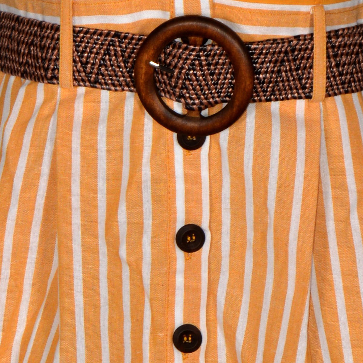 Vestido Corto con Detalle de Cinturón para Mujer Philosophy