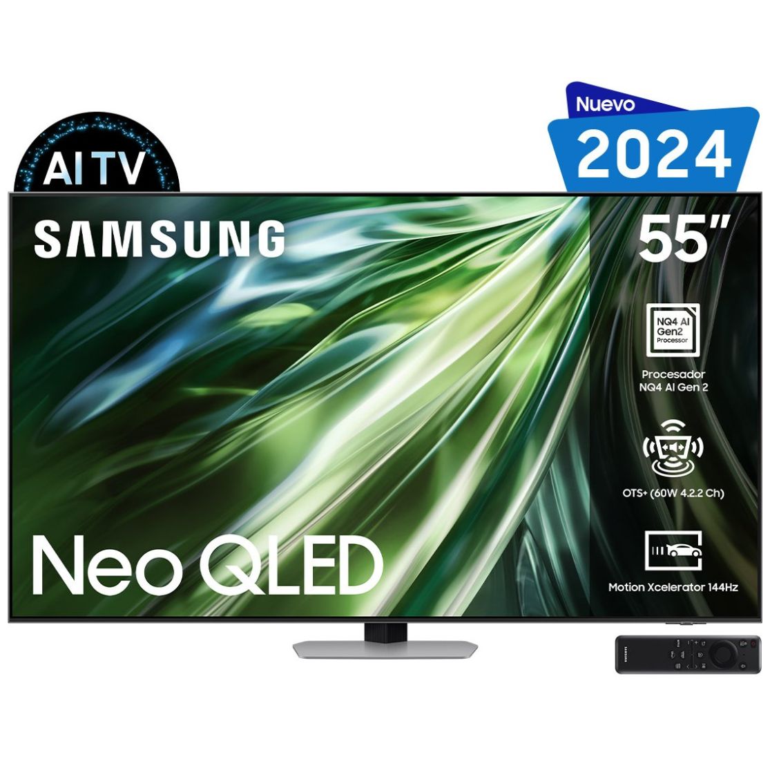 Pantalla Samsung 55 Pulgadas 4K Neoqled Qn55Qn90Dafxzx