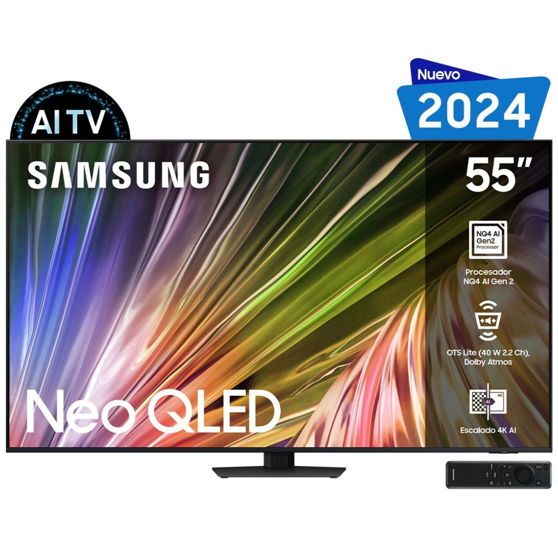 Pantalla Samsung 55 Pulgadas 4K Neoqled Qn55Qn85Dbfxzx