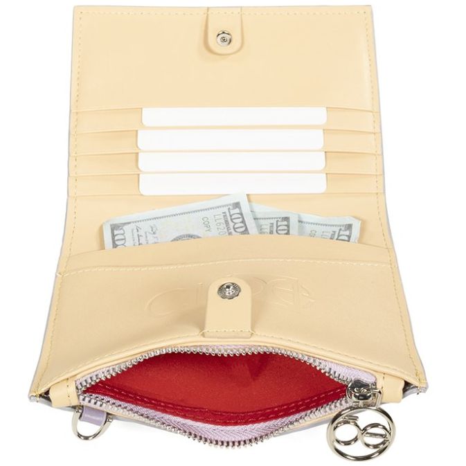 Billetera Hibrida Cloe Lila para Mujer