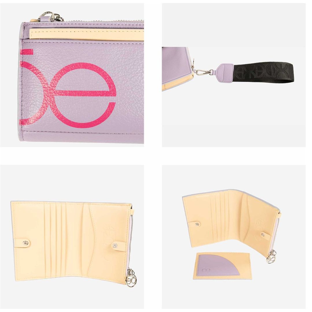 Billetera Hibrida Cloe Lila para Mujer
