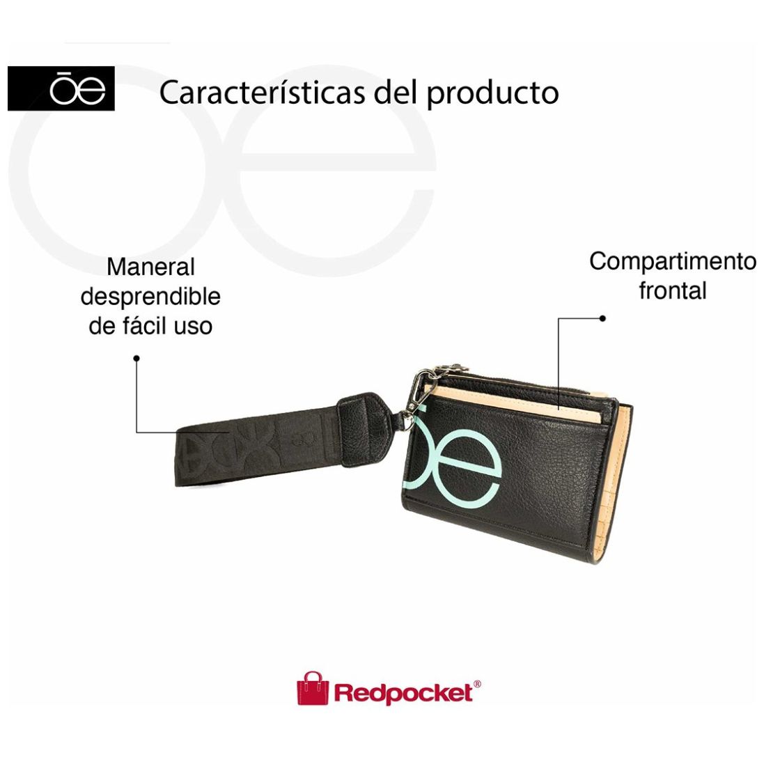 Billetera Hibrida Cloe Lila para Mujer