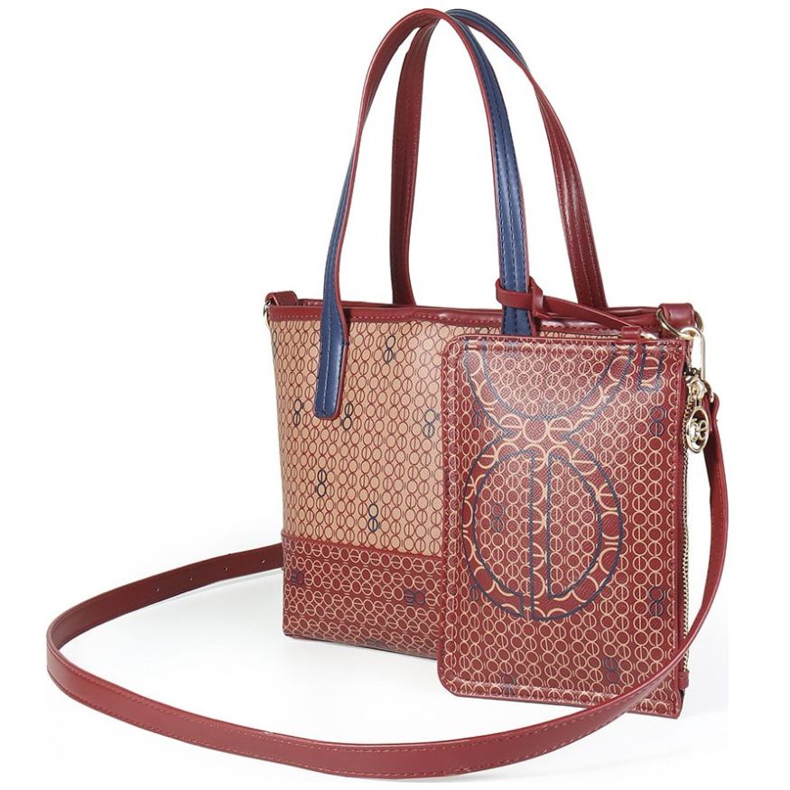 Bolso Tote Cloe Rojo para Mujer