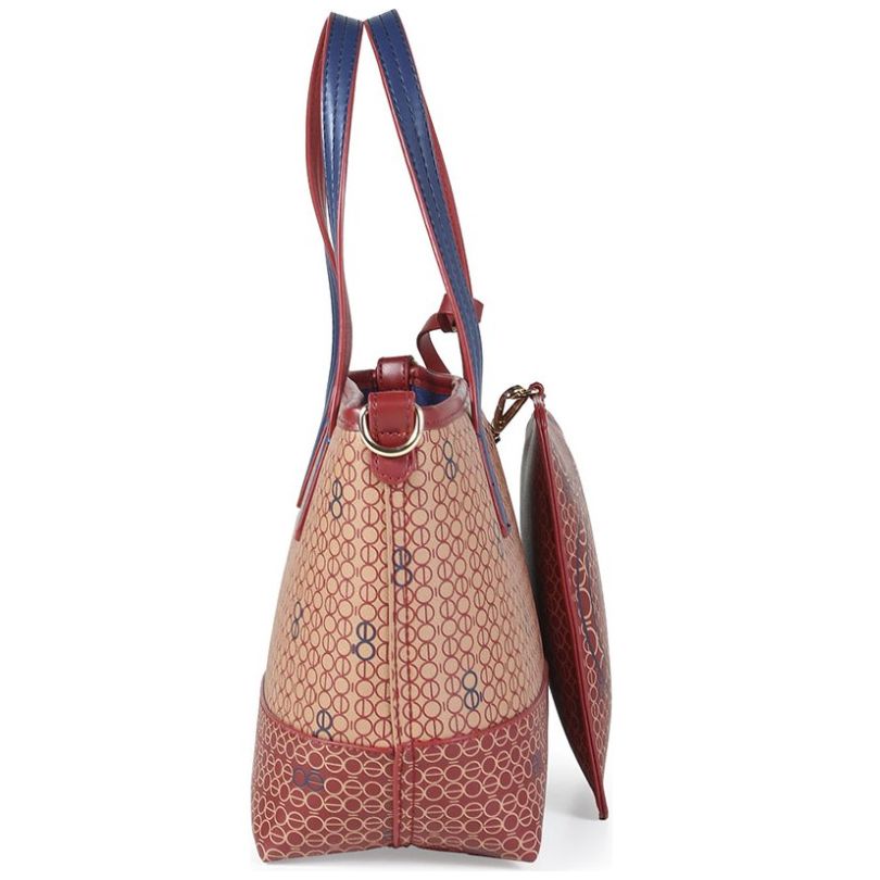 Bolso Tote Cloe Rojo para Mujer