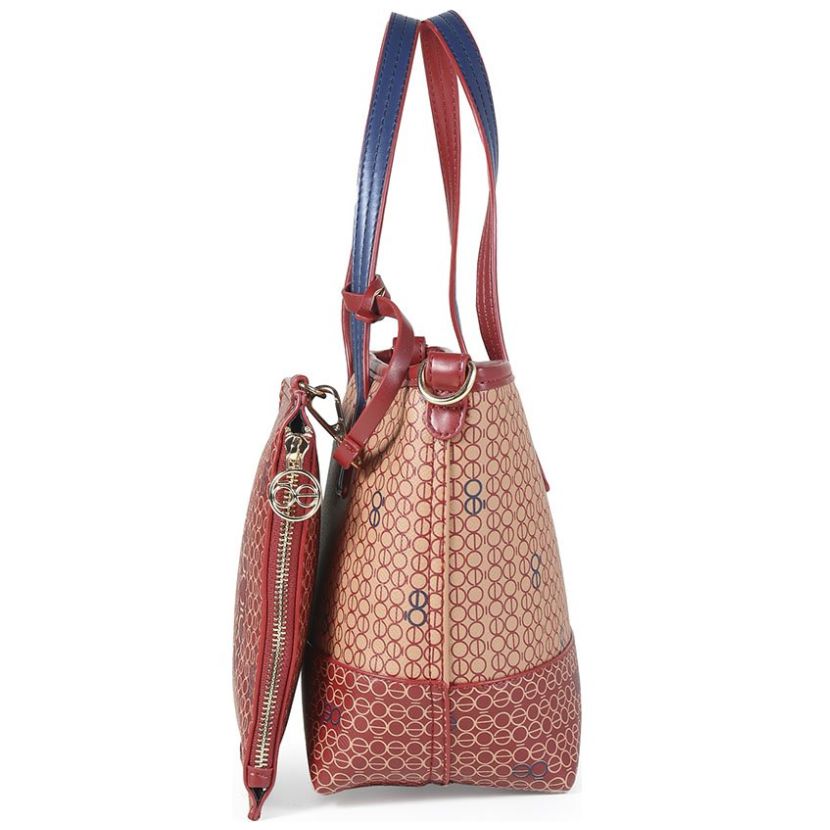 Bolso Tote Cloe Rojo para Mujer