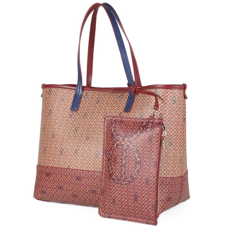Bolso Tote Cloe Rojo para Mujer