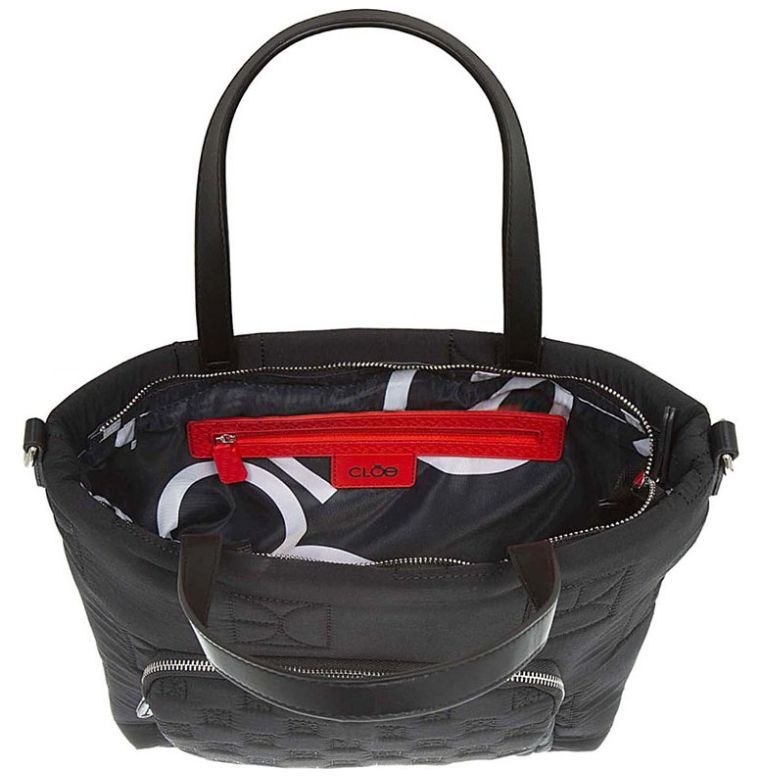 Bolso Tote Cloe Negro para Mujer