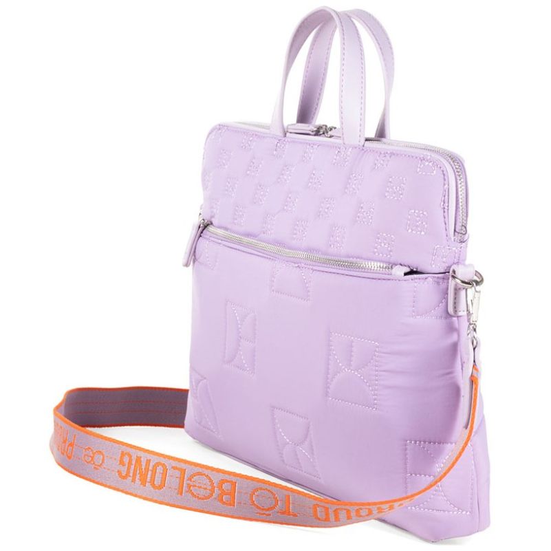 Bolso Porta Laptop Cloe Lila para Mujer