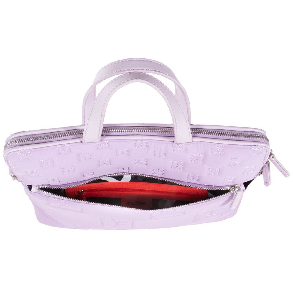 Bolso Porta Laptop Cloe Lila para Mujer