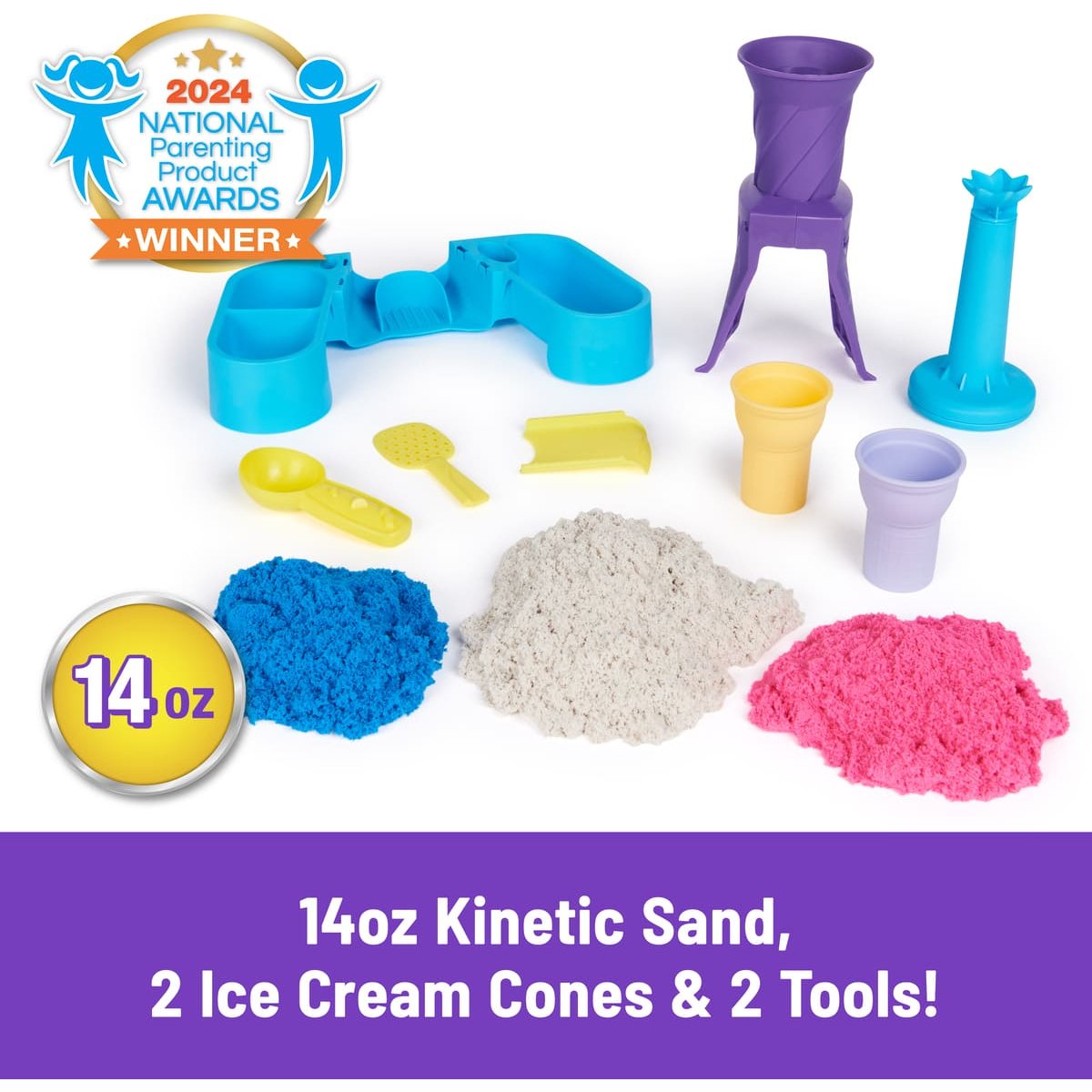 Kinetic Sand Máquina de Helados