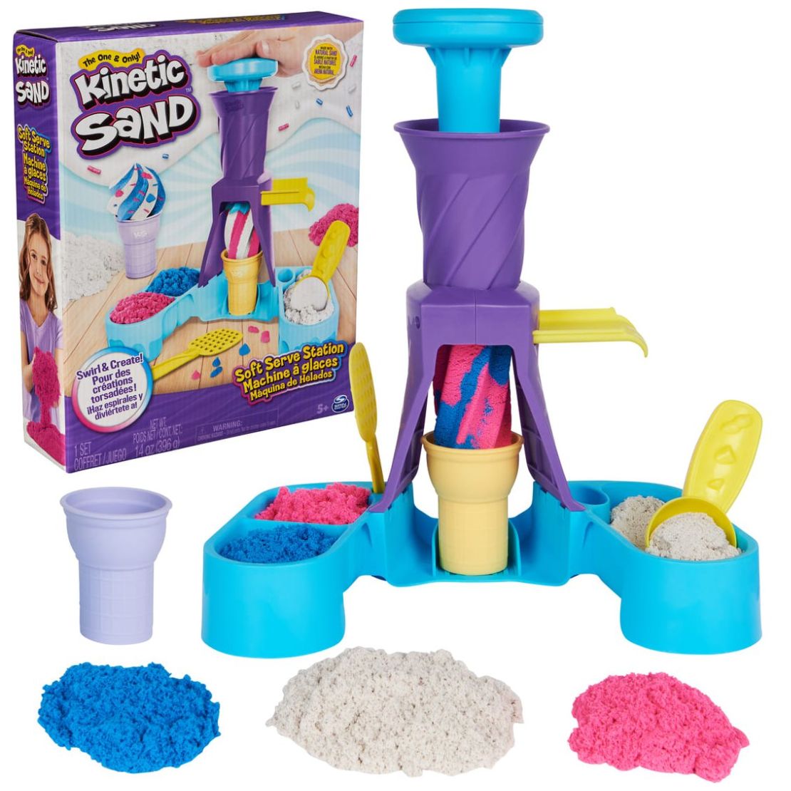 Kinetic Sand Máquina de Helados