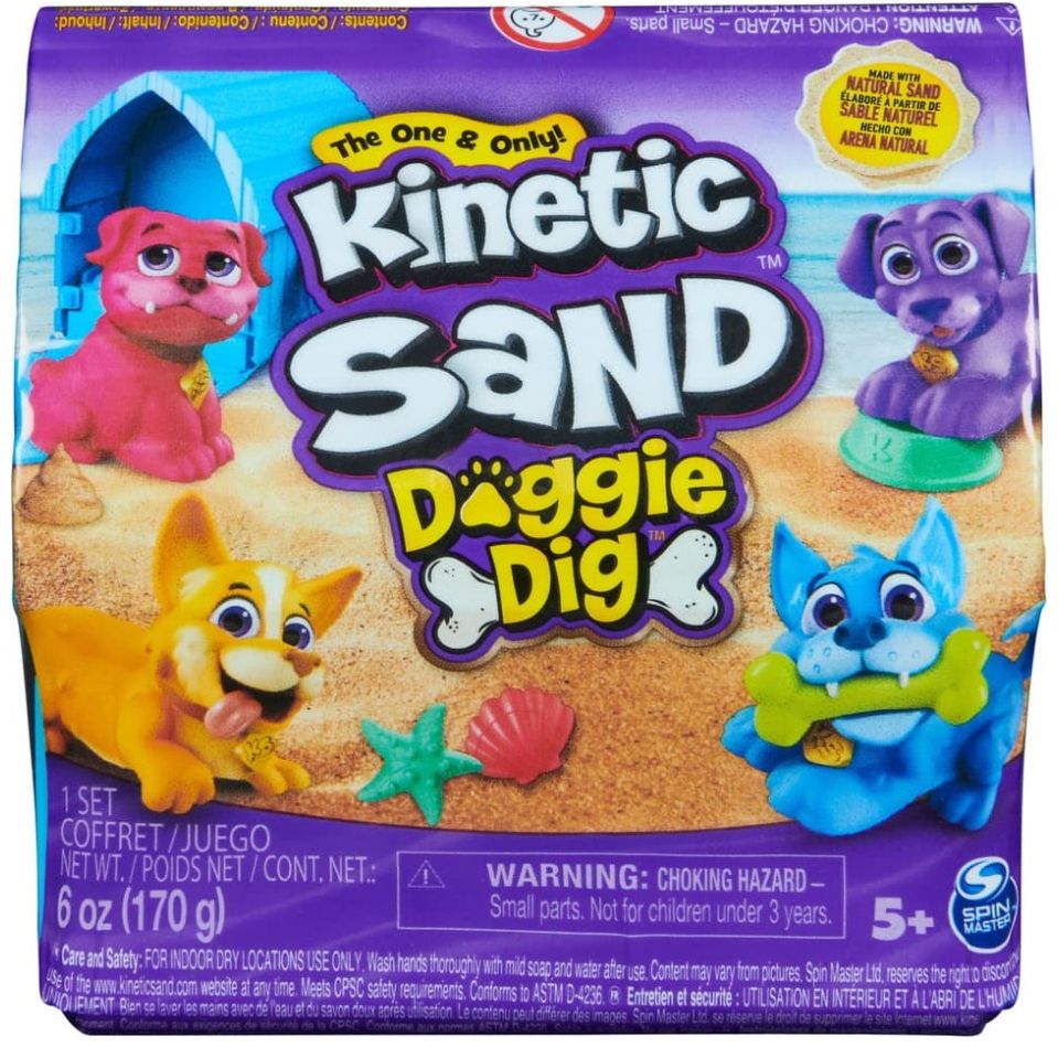 Contenedor Perrito Kinetic Sand
