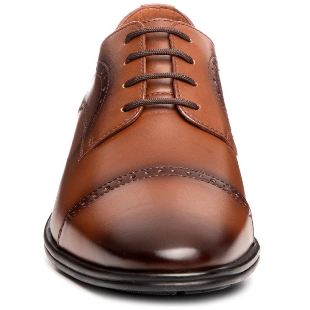 Zapato Casual Christian Gallery Color Café en Corte Sintético para Hombre