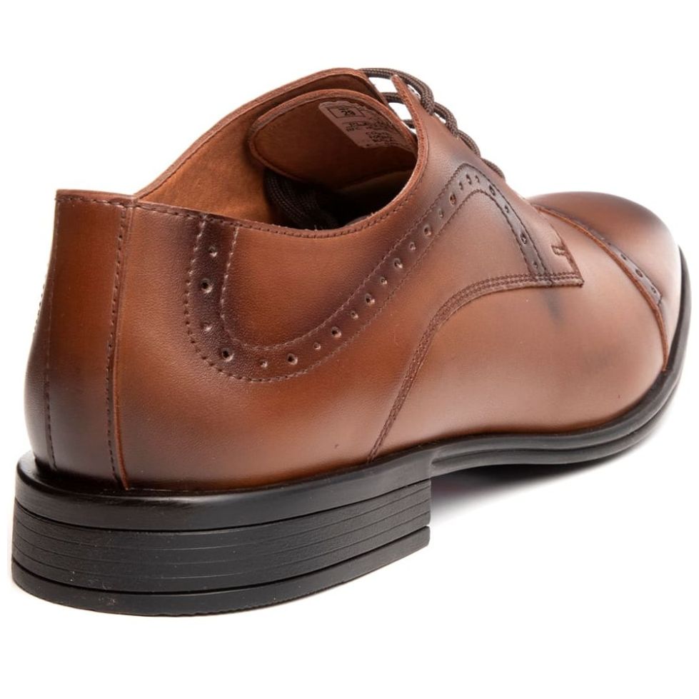 Zapato Casual Christian Gallery Color Café en Corte Sintético para Hombre