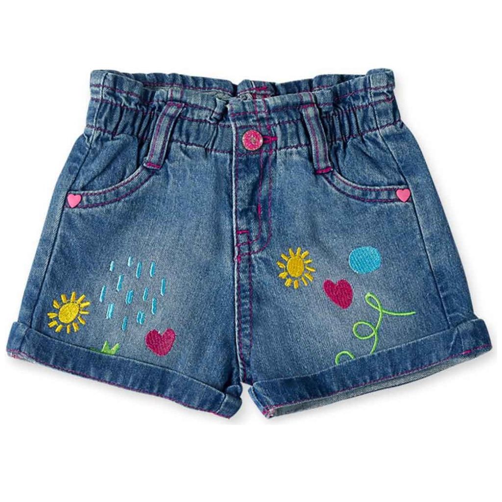 Short para Bebé Corte Denim Tuc Tuc