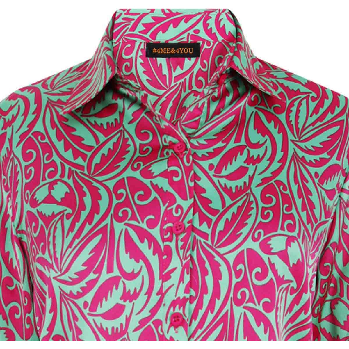 Blusa con Diseño: Estampado Floral  #4Me&4You para Mujer