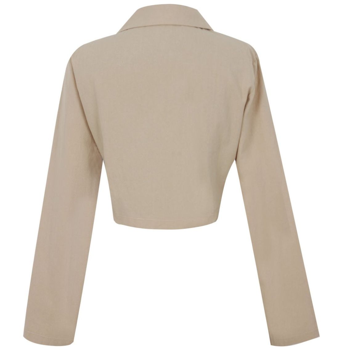 Saco Corto Liso  #4Me&4You para Mujer