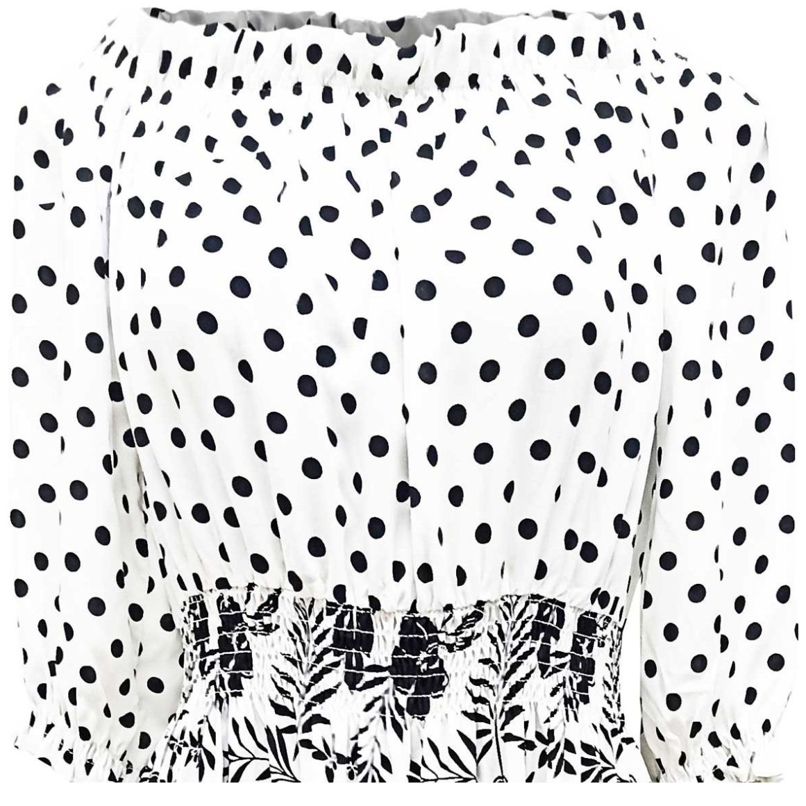 Vestido Largo con Hombros Caídos Banana Limón para Mujer