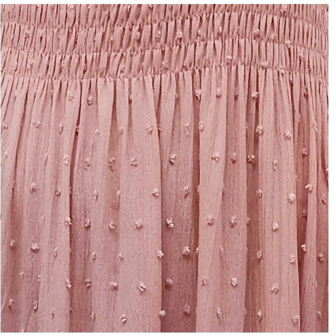 Vestido Largo Liso Dulce Guayaba para Mujer