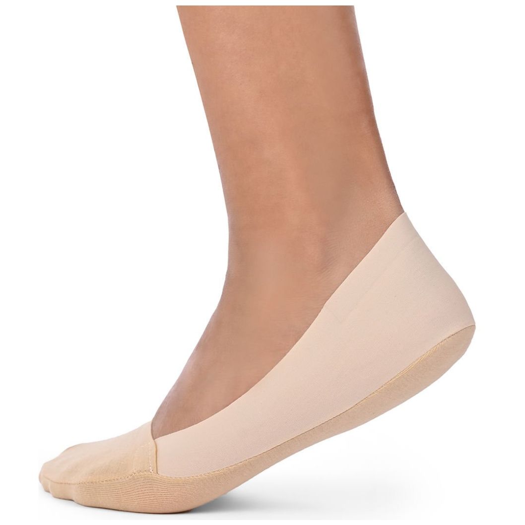 Protector Pie 2 Pares Microfibra Algodón Maria Intima