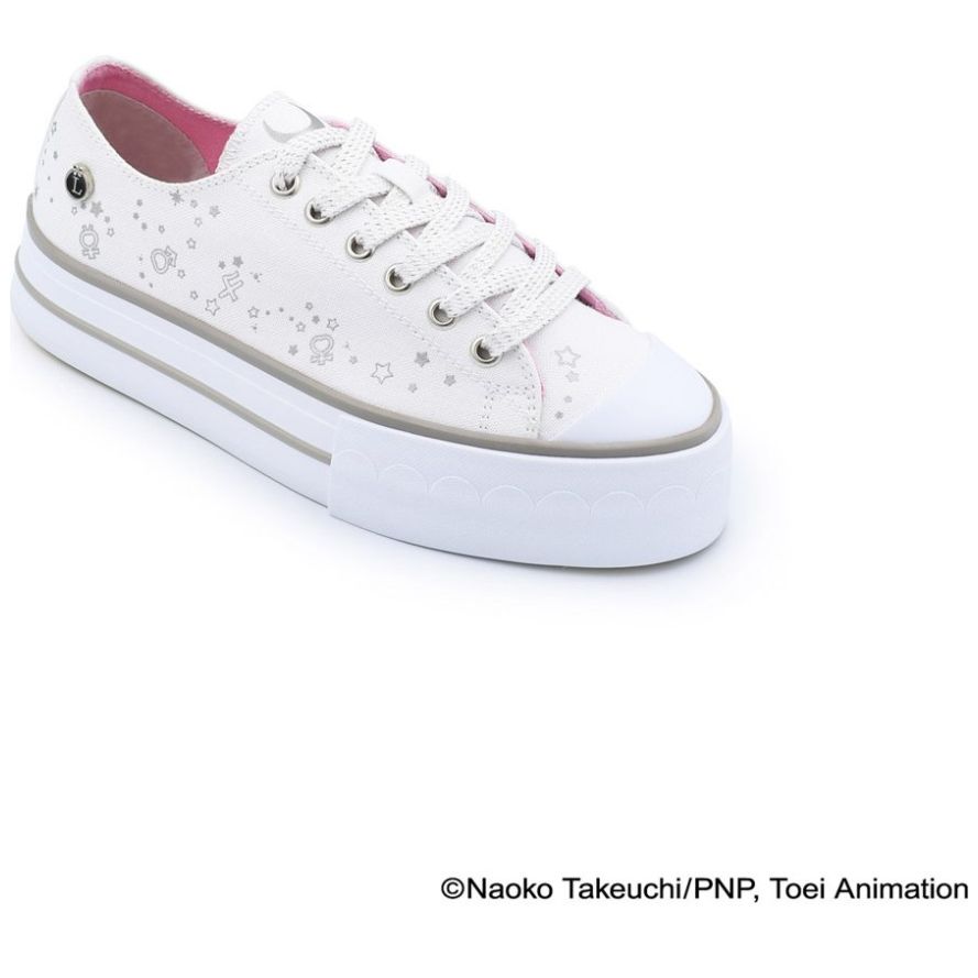 Tenis Loly In The Sky Sailor Moon 22-25 Blanco