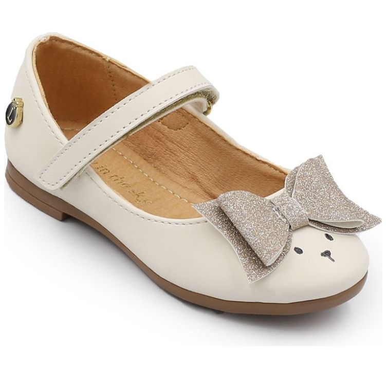 Zapato Loly In The Sky con Moño 15-21 Beige