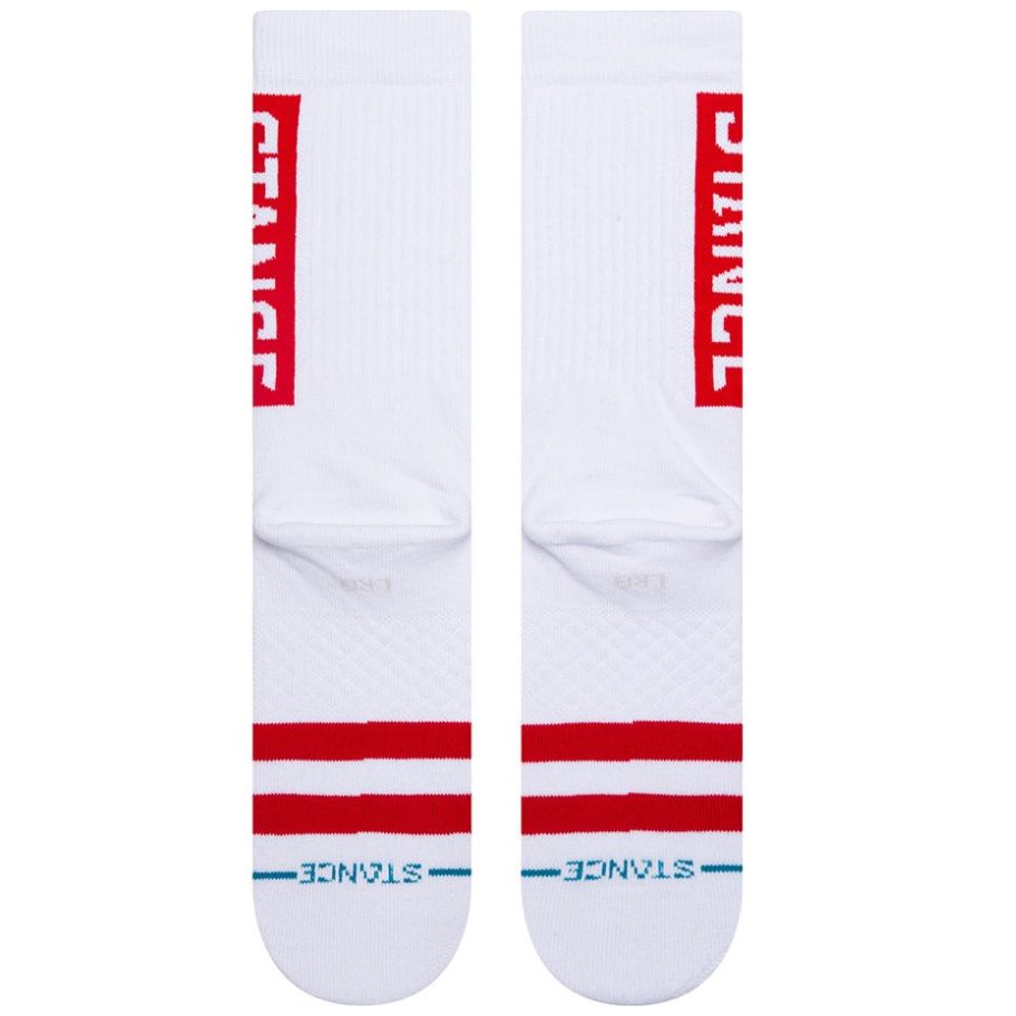 Calcetines Stance Og White Unisex