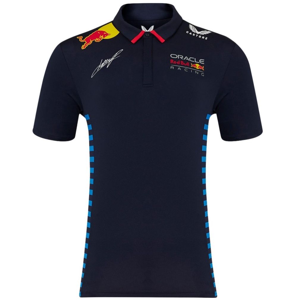 Playera Tipo Polo Redbull Checo Pérez para Hombre