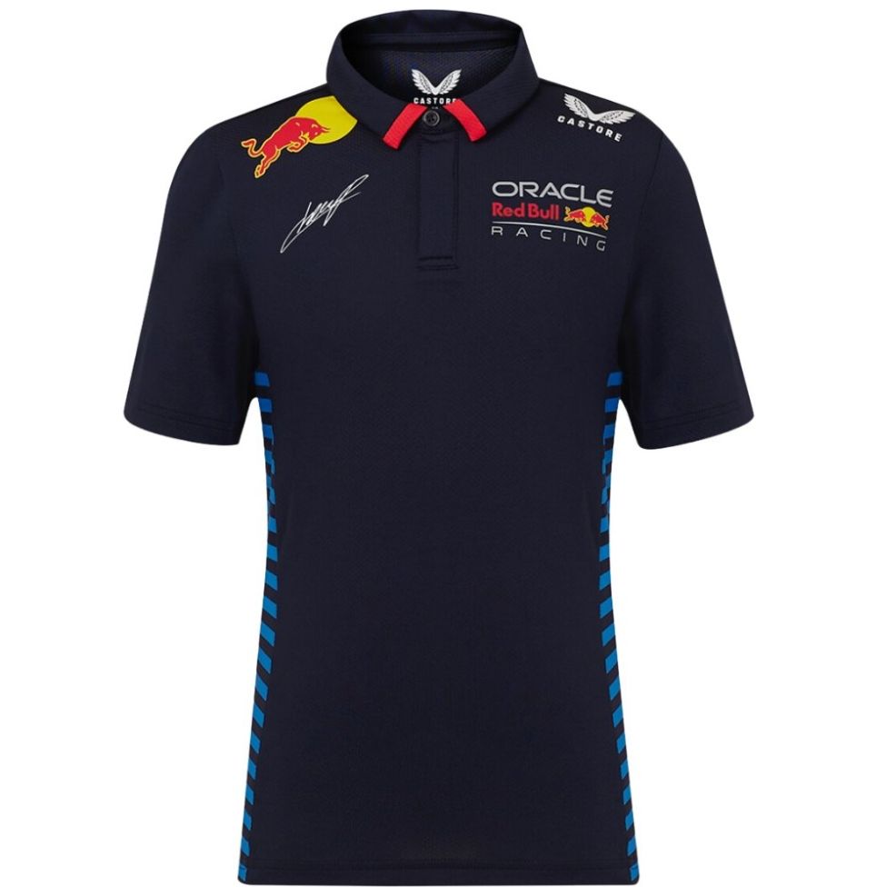 Playera Tipo Polo Redbull Checo Pérez para Juniors