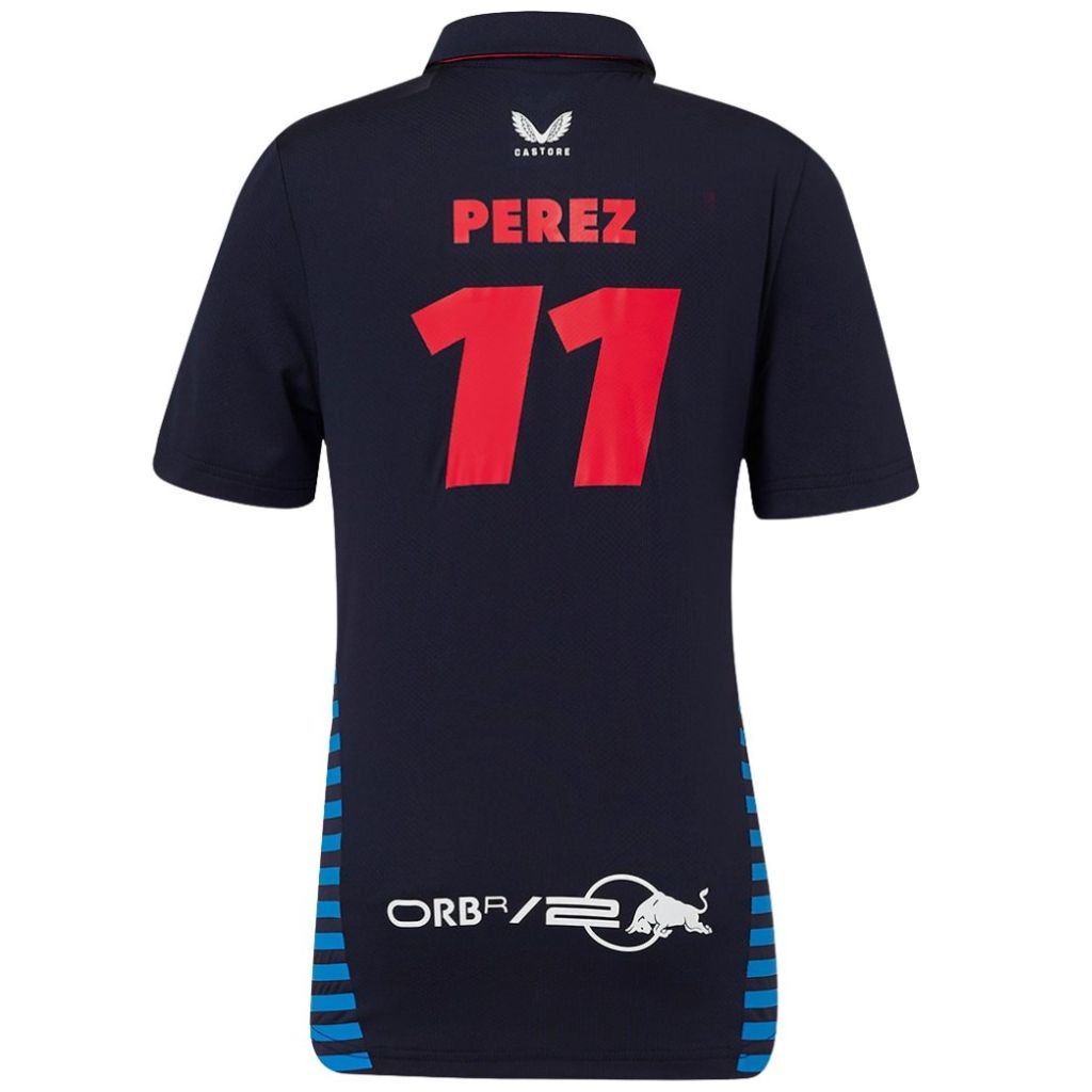 Playera Tipo Polo Redbull Checo Pérez para Juniors