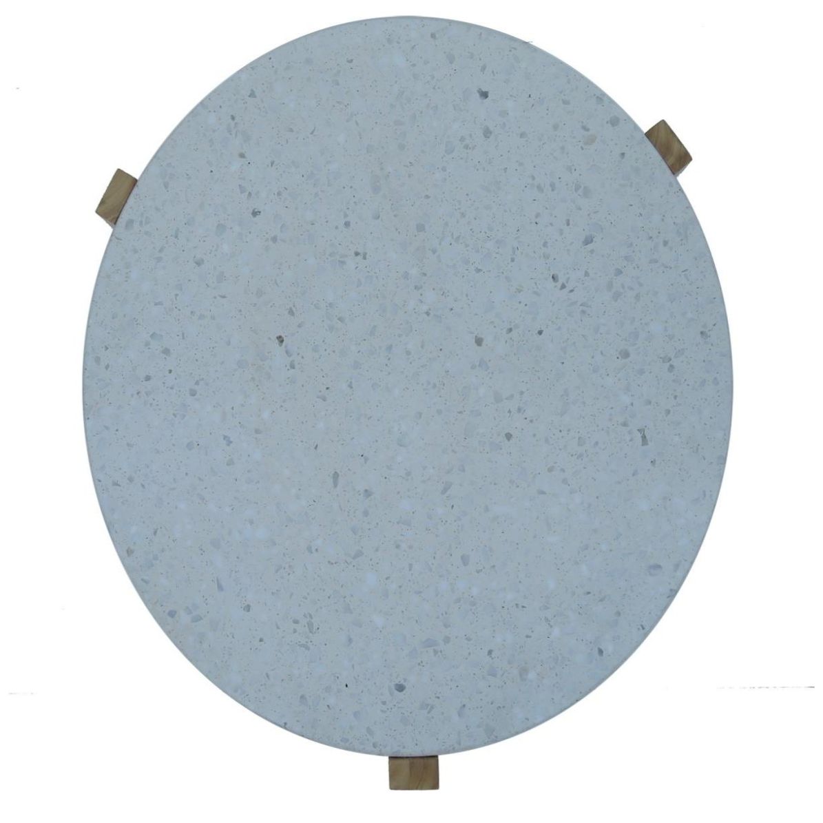 Mesa de Centro Madera Terrazzo Vintage Home