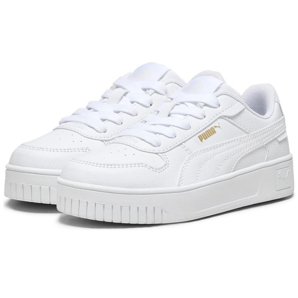 Tenis Puma Carina con Agujeta 17 21 Blanco