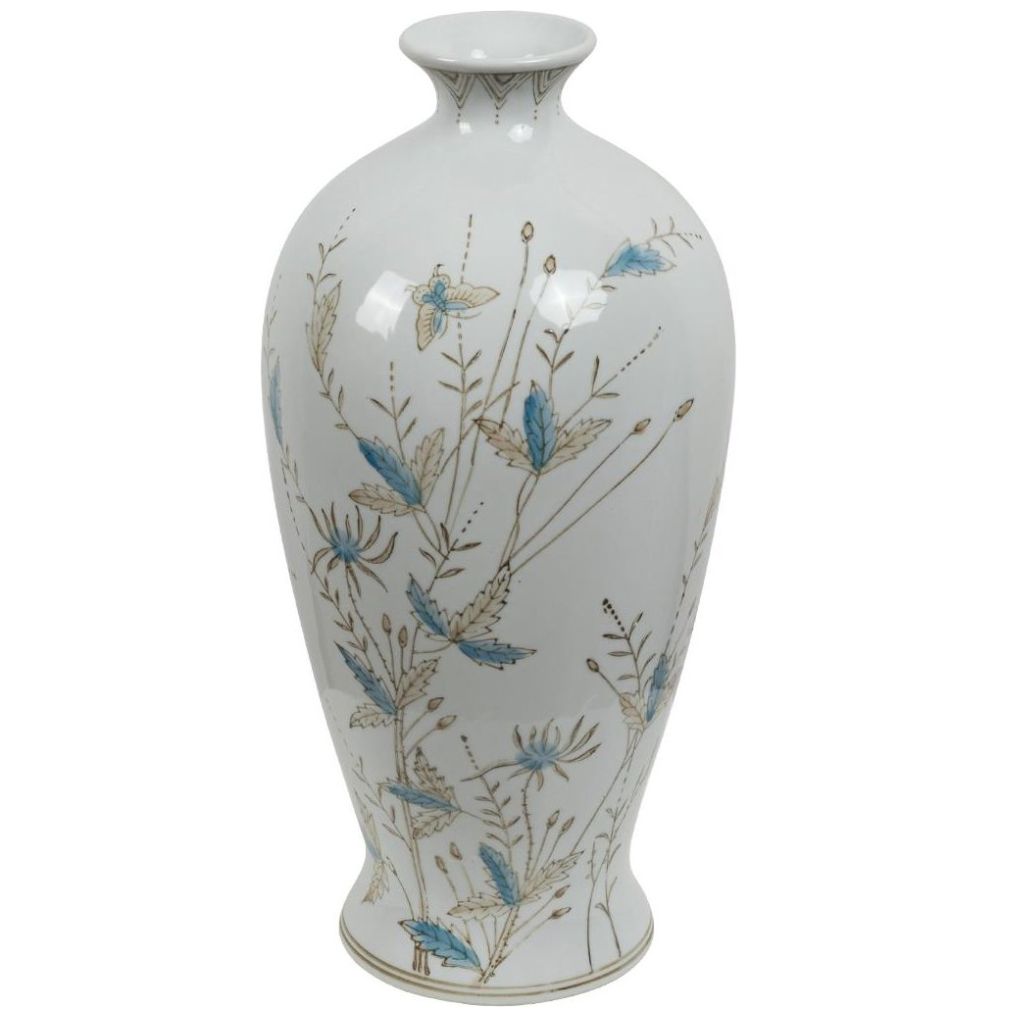 Vasija Cerámica Pájaros Vintage Home