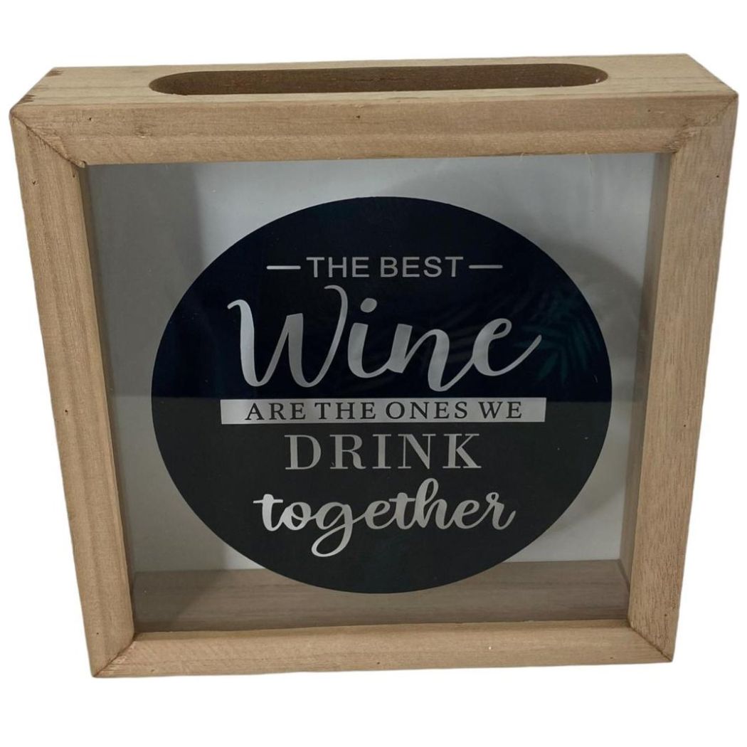 Caja de Corcho Wine Concepts Vidrio