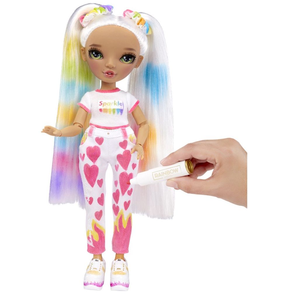 Rainbow High Muñeca Create Fashion Ojos Verdes