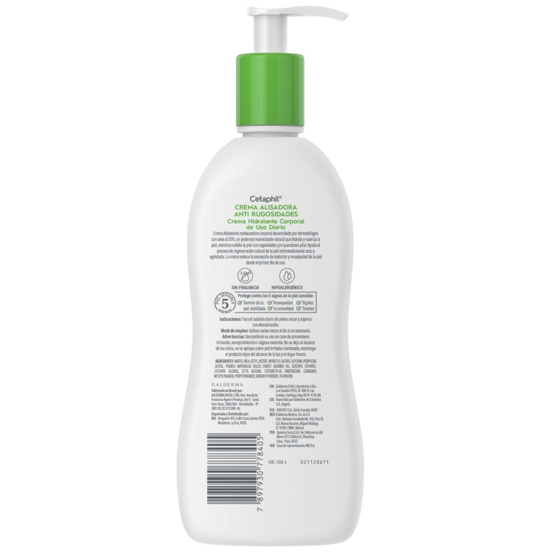 Cetaphil Crema Alisadora Anti Rugosidades Urea 20% 296Ml