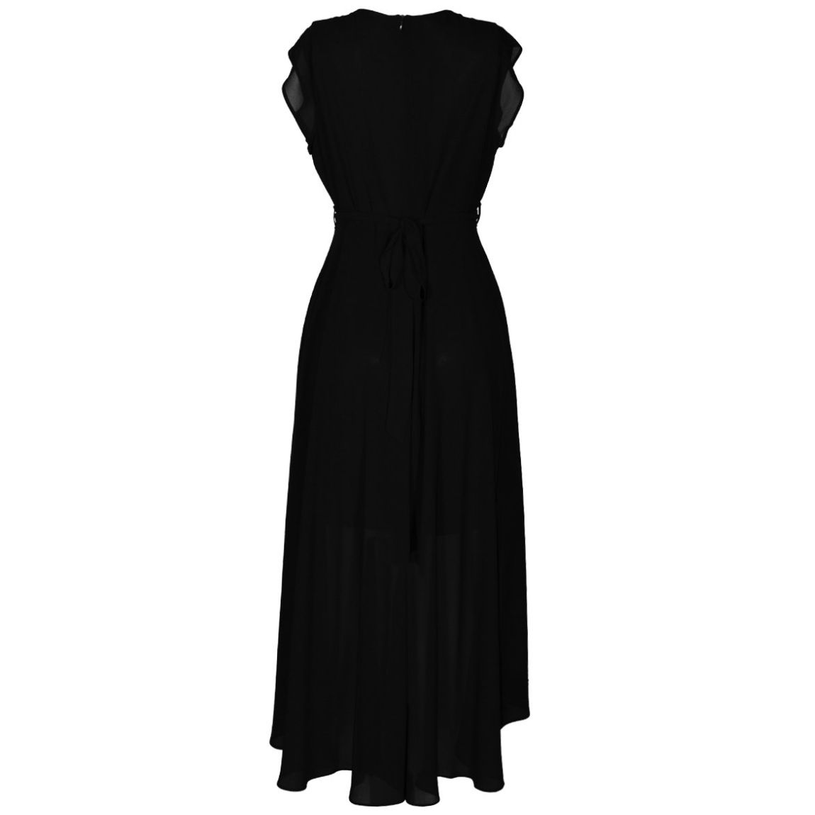 Vestido Largo con Cinta de Amarre para Mujer Philosophy Jr Collec