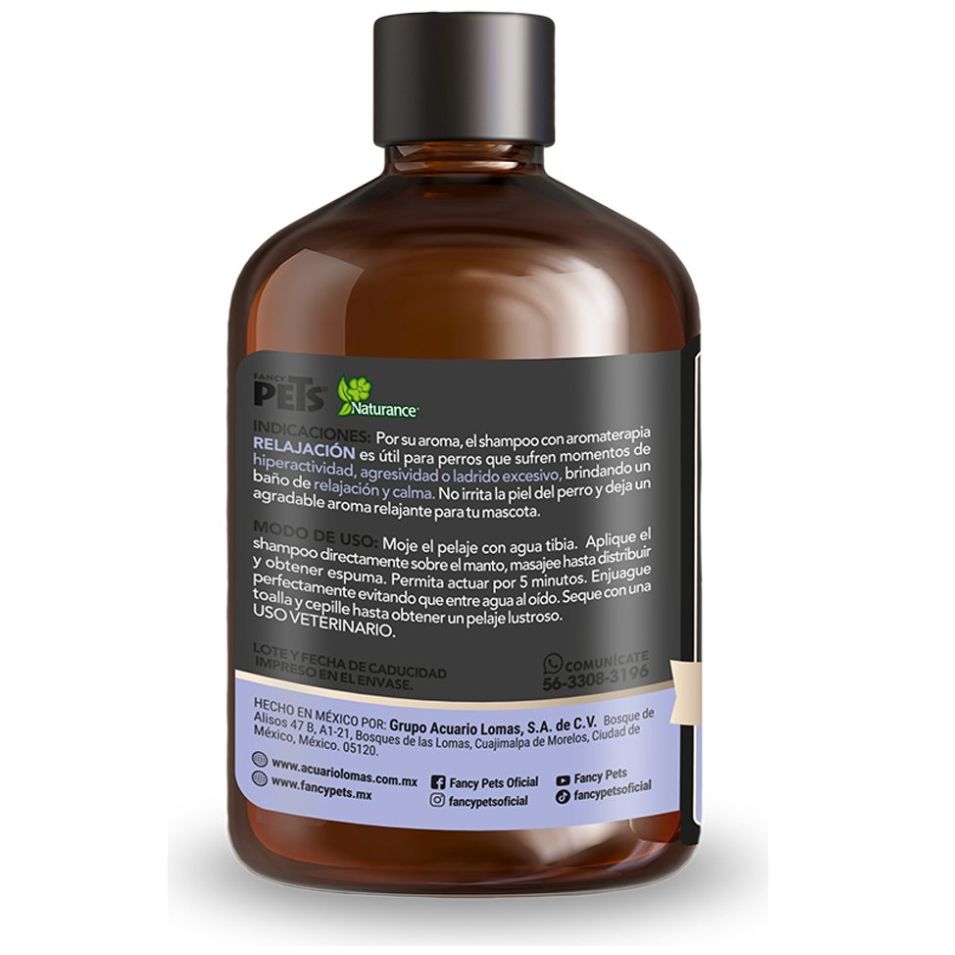 Shampoo con Aromaterapia Relajación 250 Ml Fancy Pets