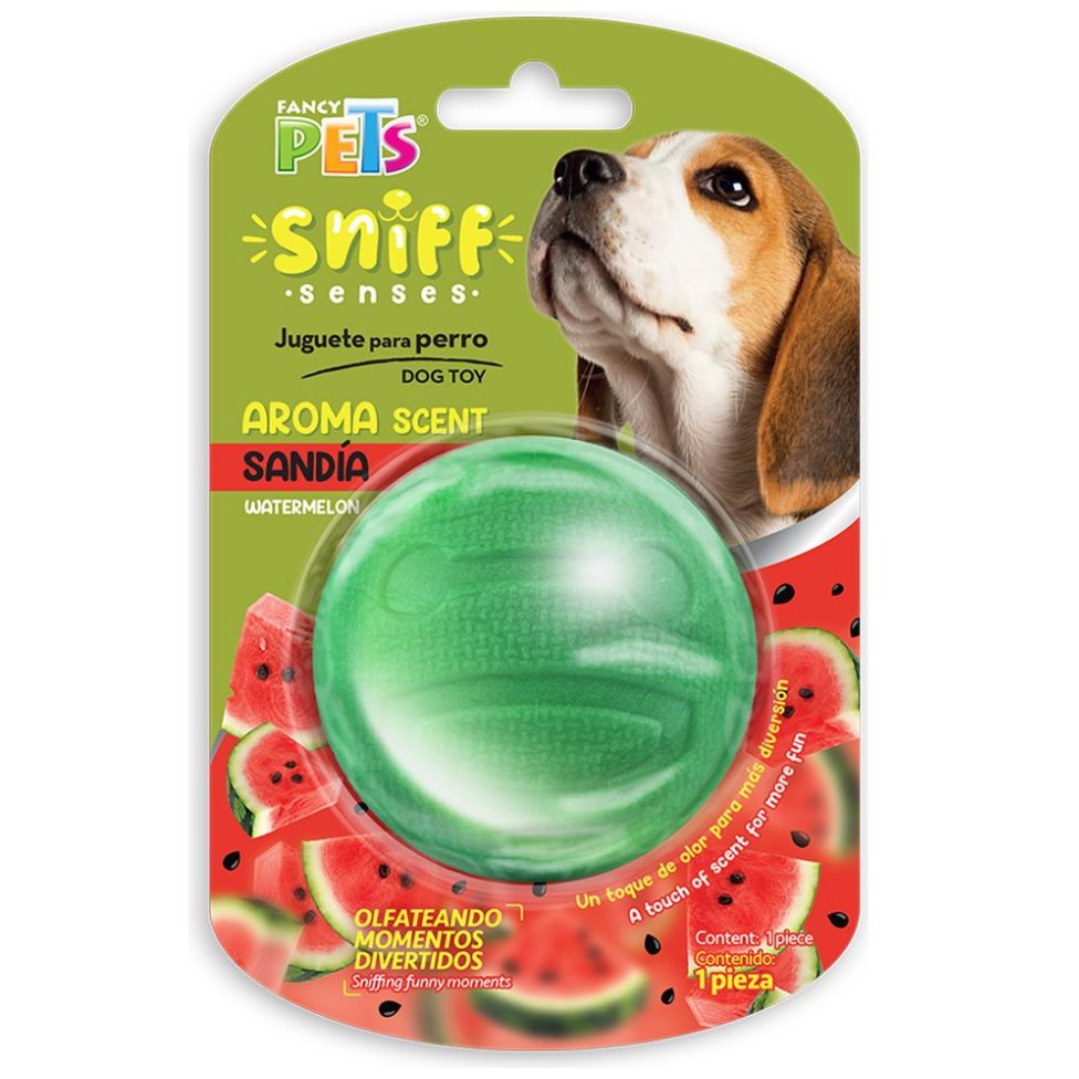 Pelota con Aroma Sandia Sniff Fancy Pets