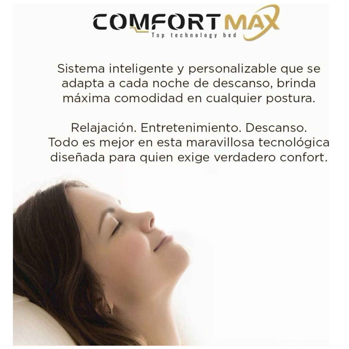 Juego King Size de Cama Eléctrica Serenity América