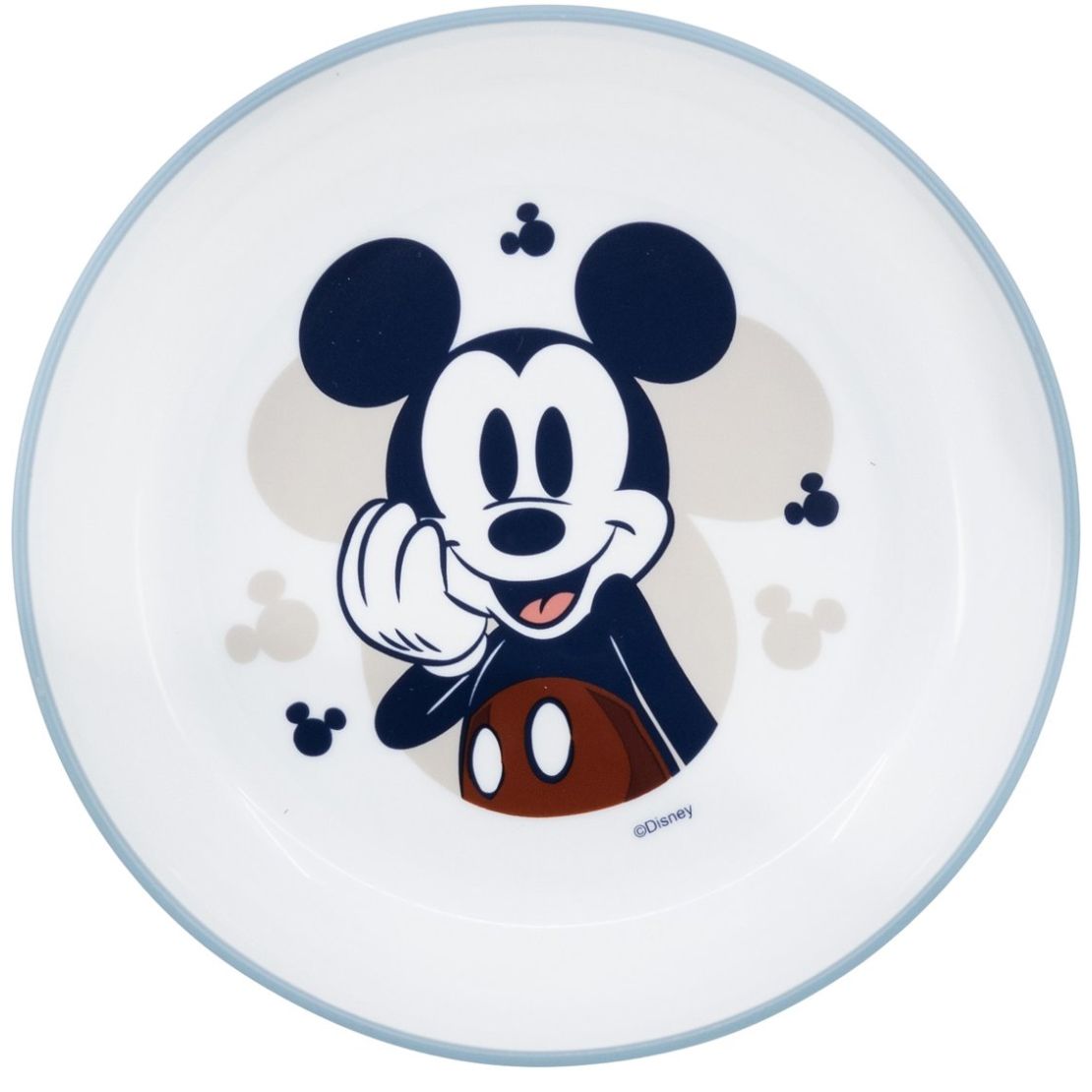 Plato Mickey Mouse Azul